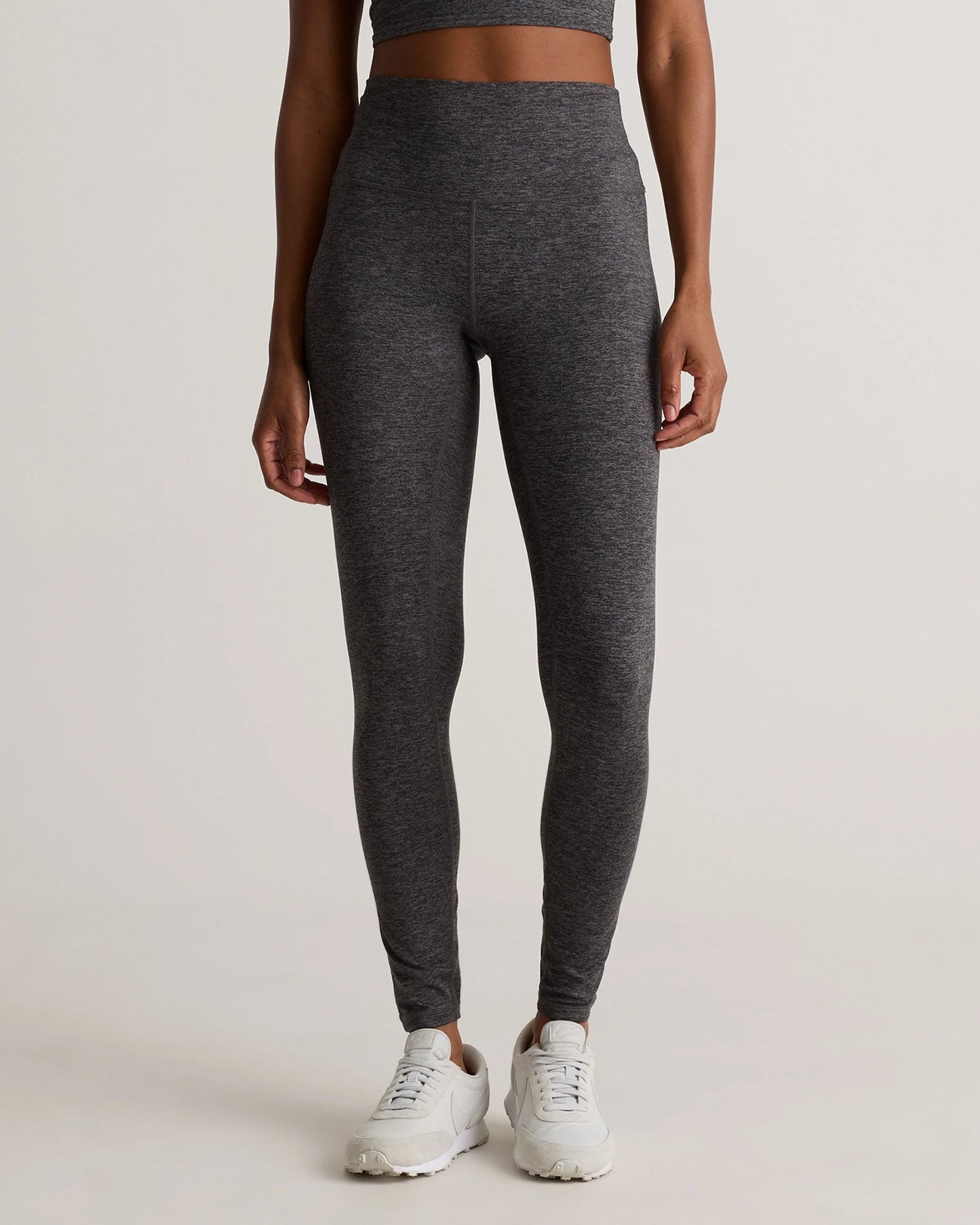Ultra-Soft High-Rise Legging - XS / Heather Oatmeal