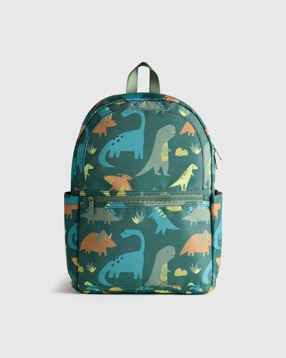 Recycled Double Pocket Backpack - One Size / Rainbow Clouds
