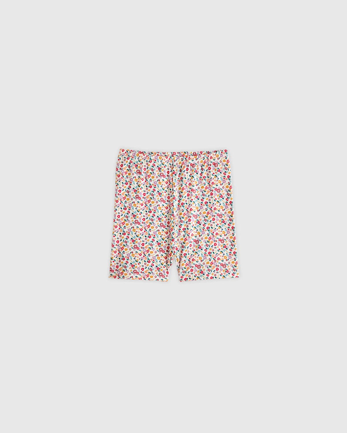 Bamboo Short Sleeve and Shorts Pajama Set - 2T / Lavender Hearts