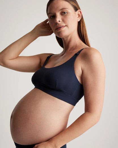 Micromodal Nursing Bra (2-pack) - XS / Black