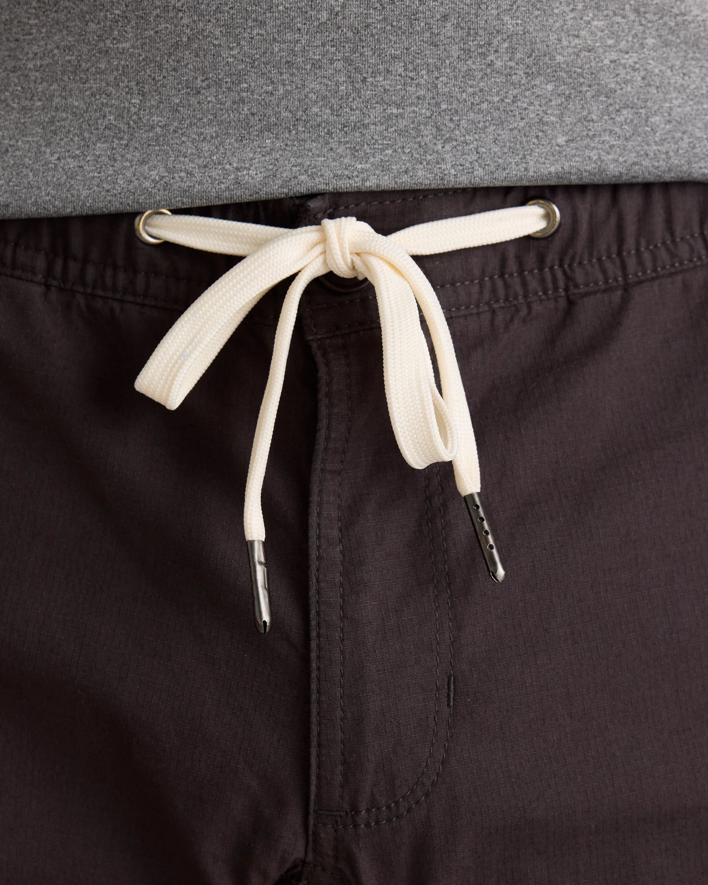 Organic Stretch Ripstop Straight Pants - S / Steel