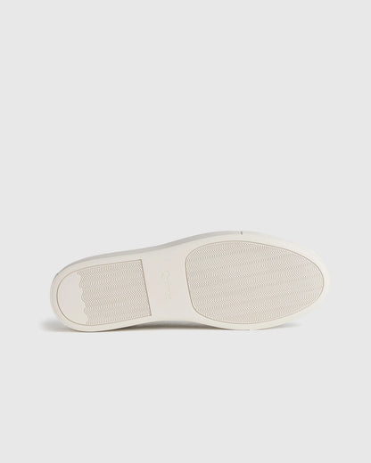 Italian Suede Tailored Sneaker - 7 / Fog