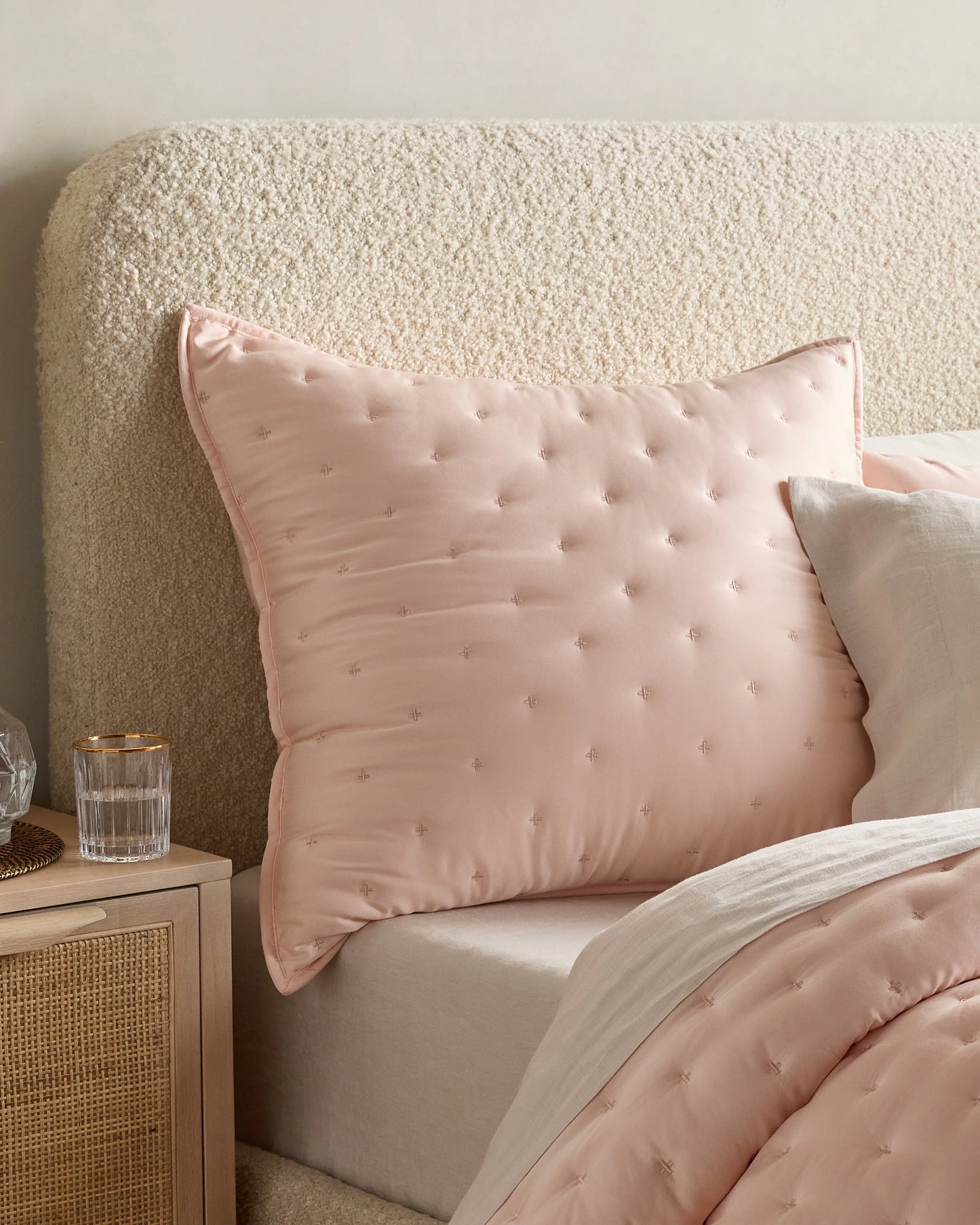 Bamboo Dream Quilted Euro Sham - Euro / Sage