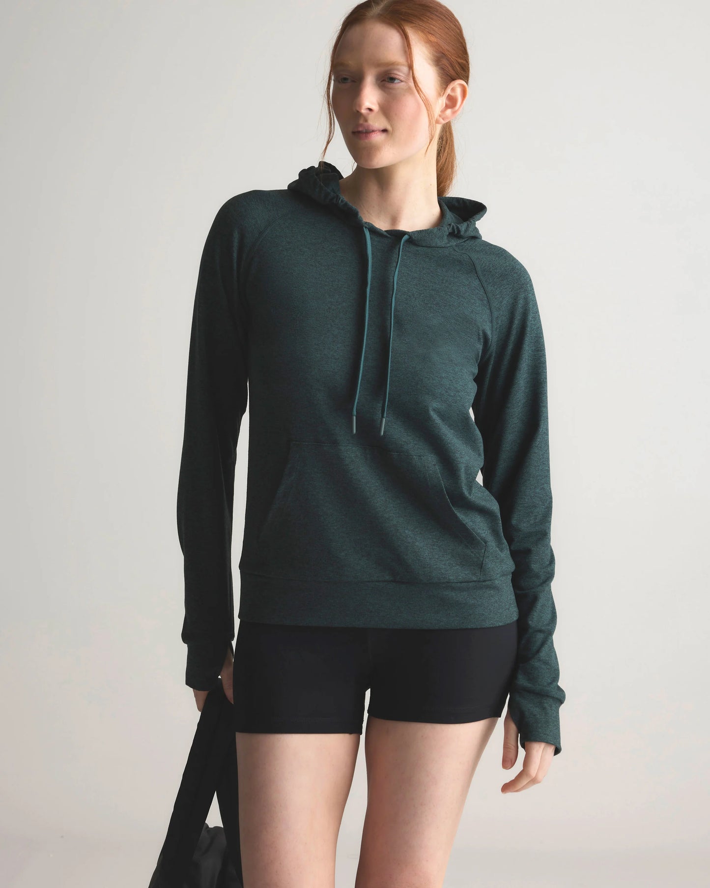 Flowknit Pullover Hoodie - XS / Heather Navy