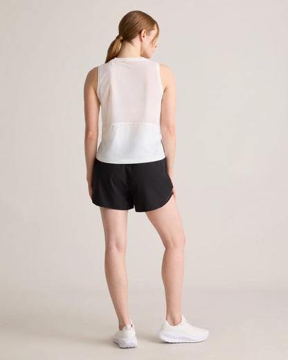 Essential Run Cropped Muscle Tank - XS / Deep Navy