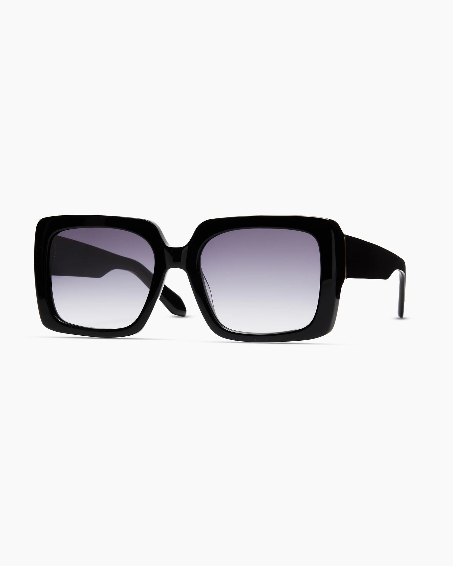 Cartagena Polarized Acetate Sunglasses - One Size / Clear Taupe with Brown lens