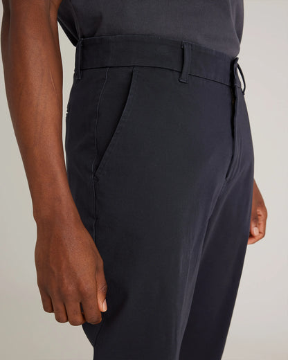 Organic Cotton Stretch Chinos - 30X30 / Dark Charcoal