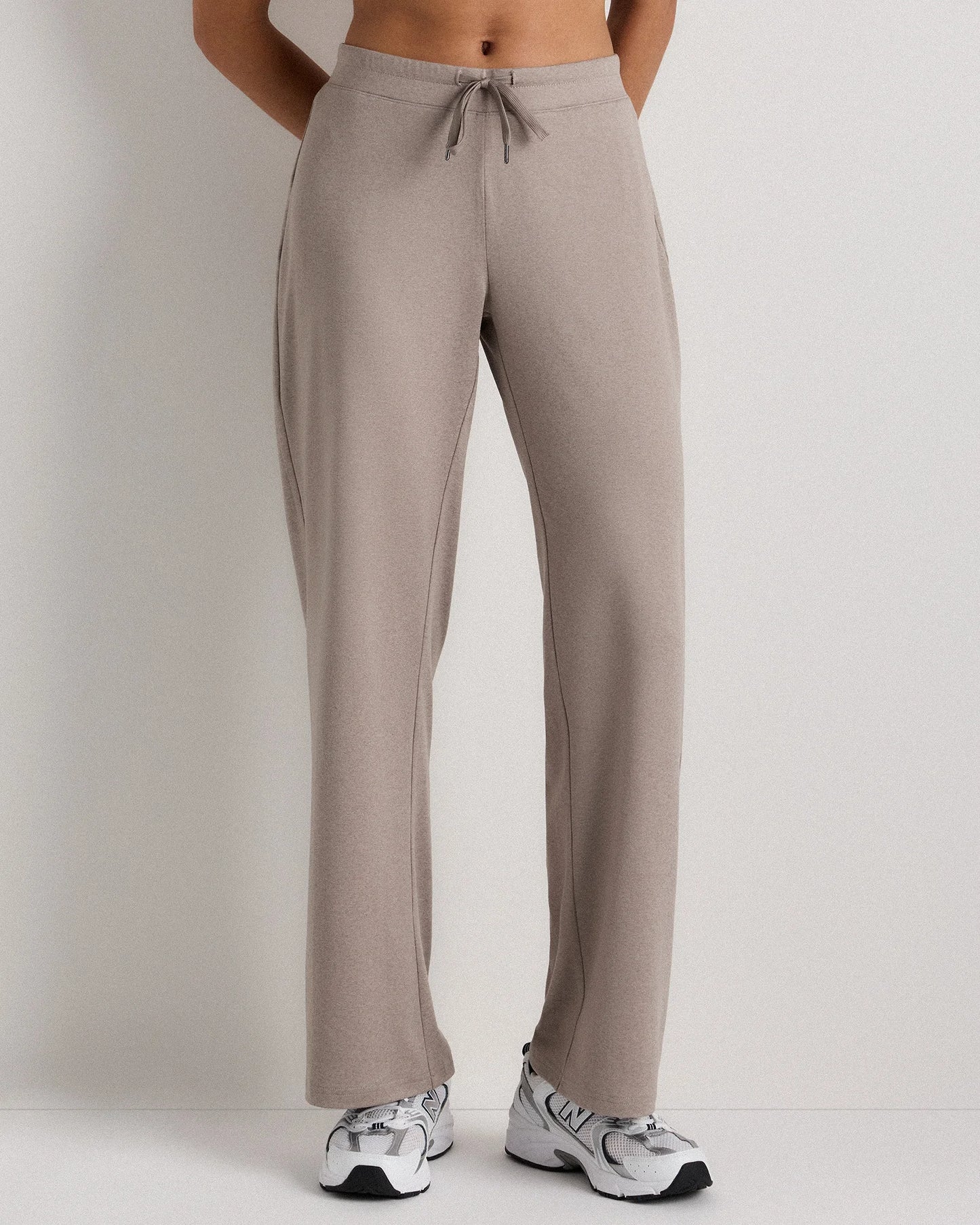 Flowknit Wide Leg Pants - XS / Black