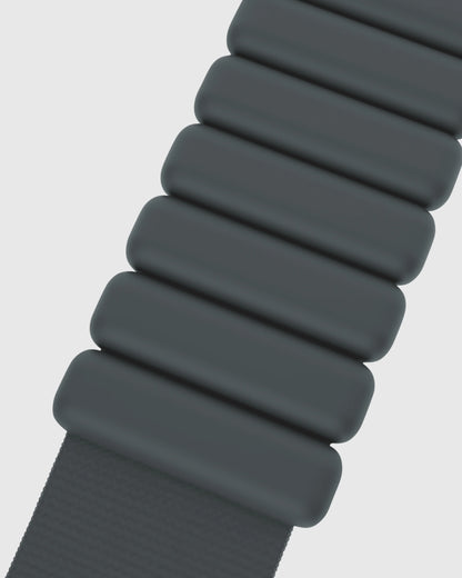 Weighted Wrist & Ankle Bangles by Bala - 1lb / Charcoal