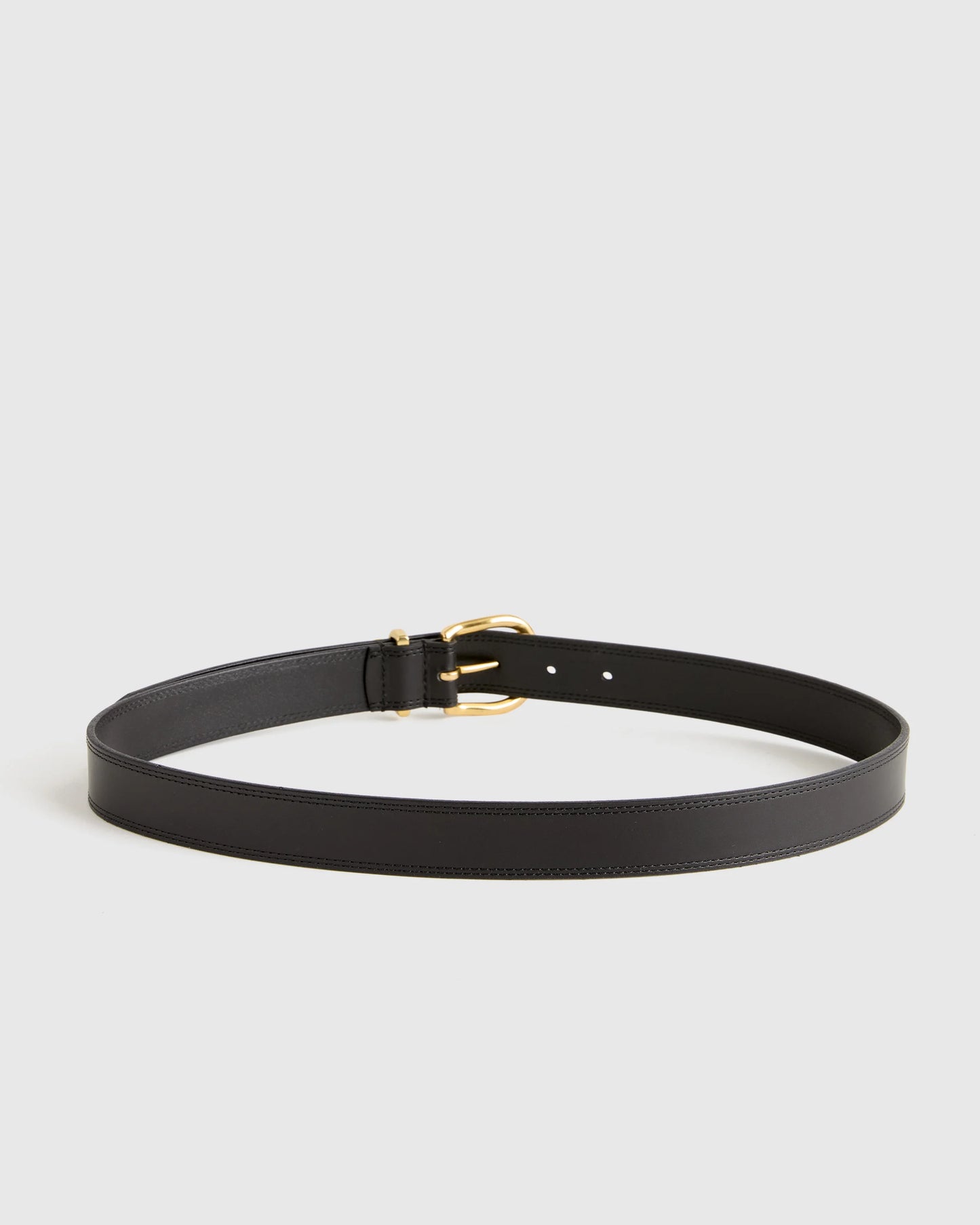 Allegra European Leather Belt - XS / Saddle