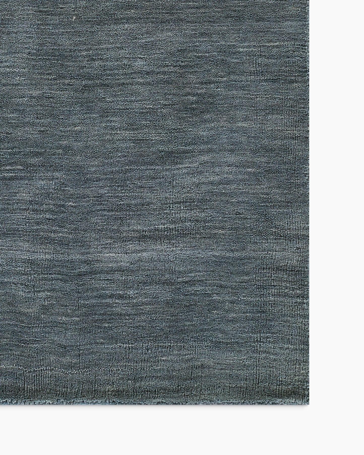 Wells Hand-Loomed Wool Rug - 5' x 8' / Blue