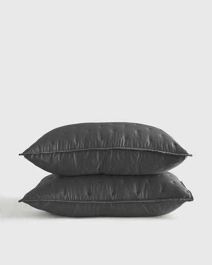 Bamboo Dream Quilted Sham Set - Standard / Sage