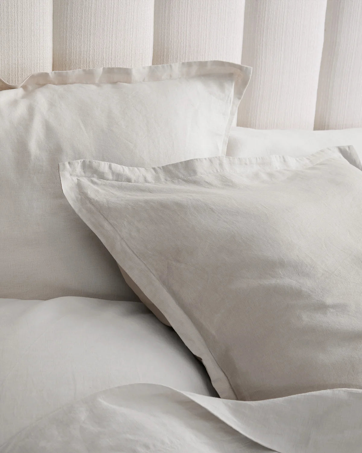 European Linen Euro Sham - Euro / Sand