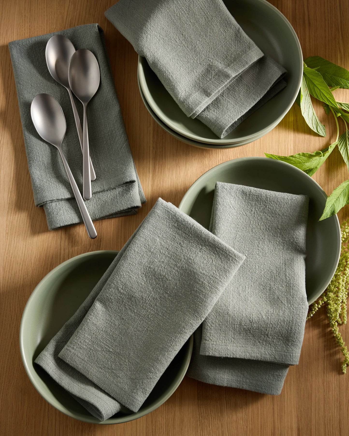 Organic Cotton Napkins - One Size / Warm White