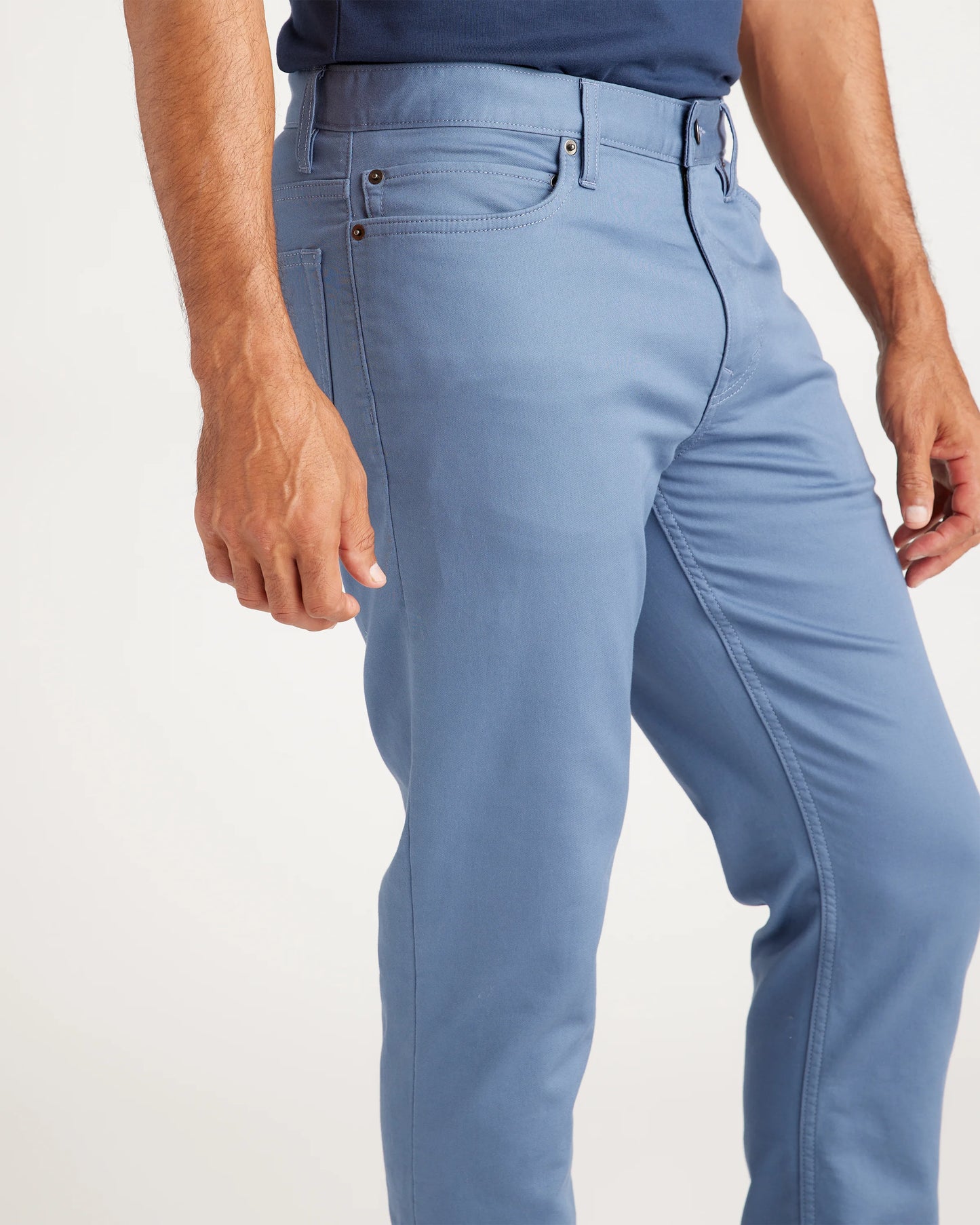 Comfort Stretch Traveler 5-Pocket Pants - Straight - 28X30 / Military Olive