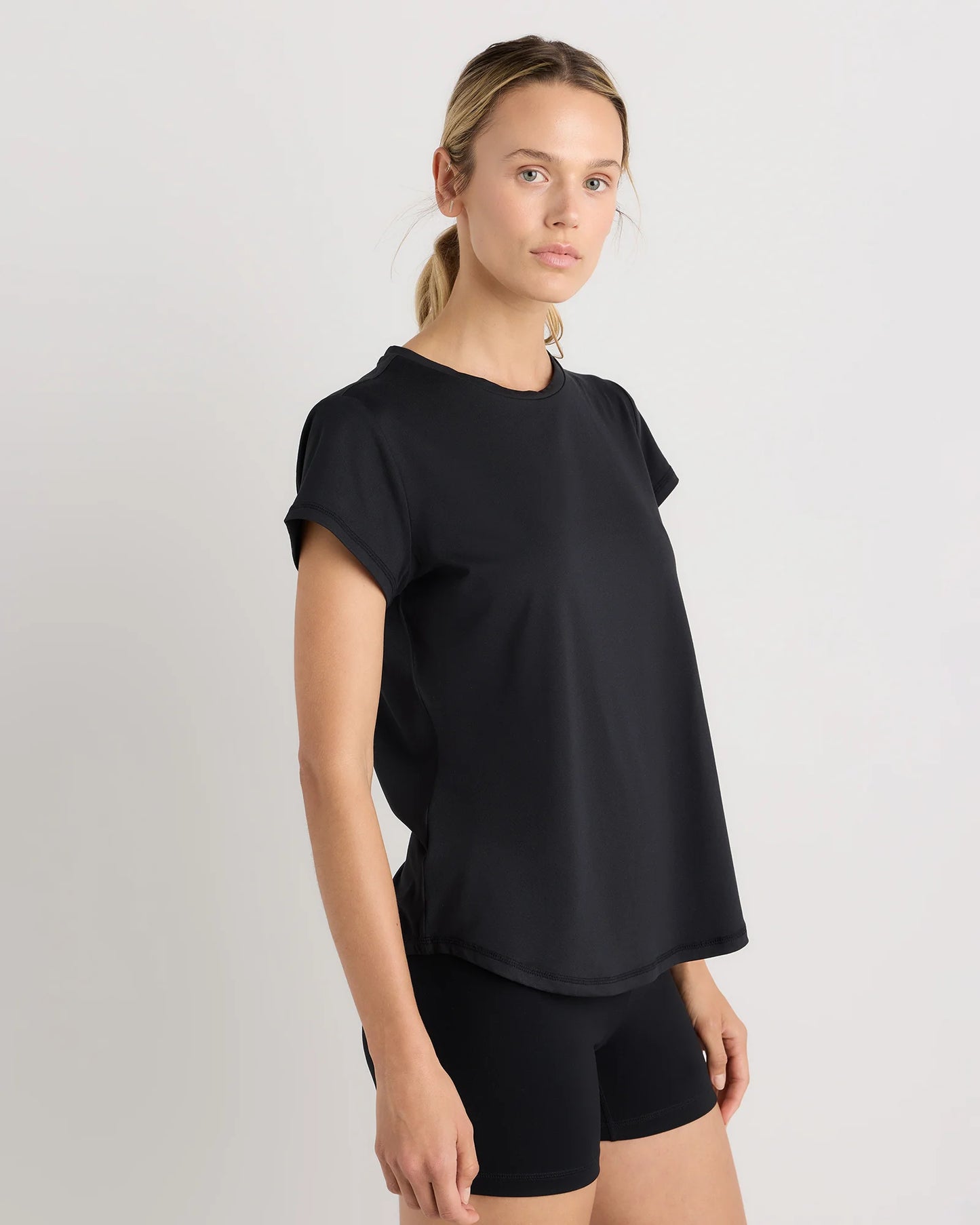 Flowknit Breeze Tee - XS / Heather Green