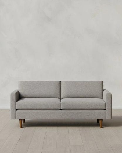 Atlas Midcentury Sofa in Performance Basketweave - 6ft / Navy