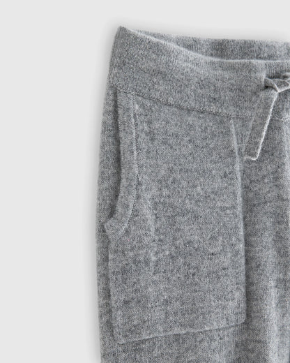 Washable Cashmere Jogger - 2T / Oatmeal