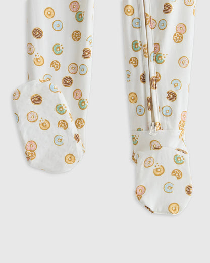 Bamboo Footie Pajama - 0-3M / Ice Cream Bears
