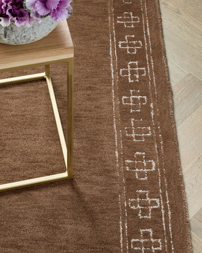Gates Wool Rug - 3' x 5' / Brown