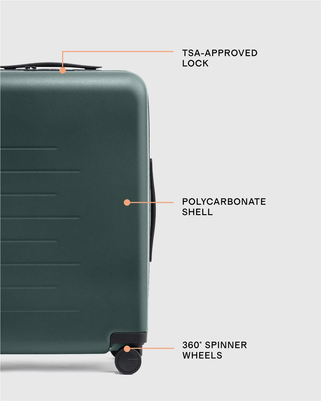 Carry-On Suitcase - One Size / Coastal Cobalt