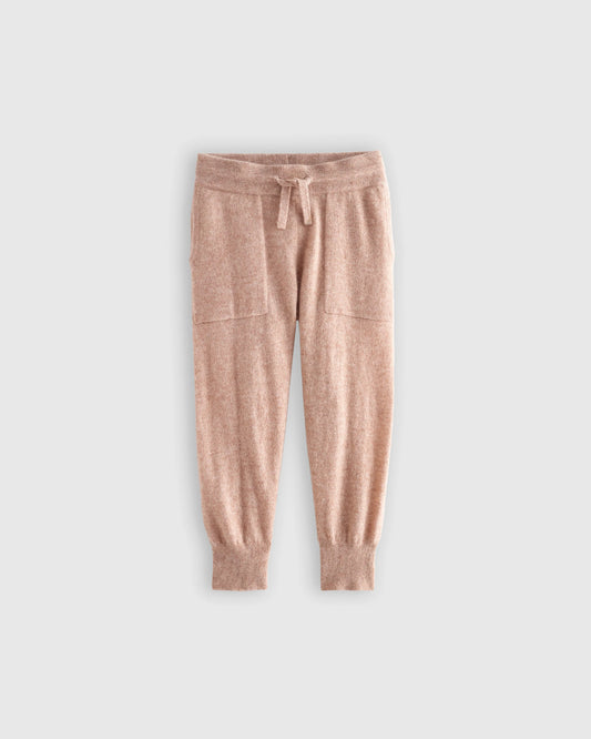 Washable Cashmere Jogger - 2T / Oatmeal