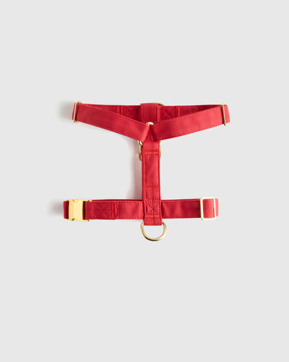 100% Cotton-Wrapped Nylon Dog Harness - XS / Navy
