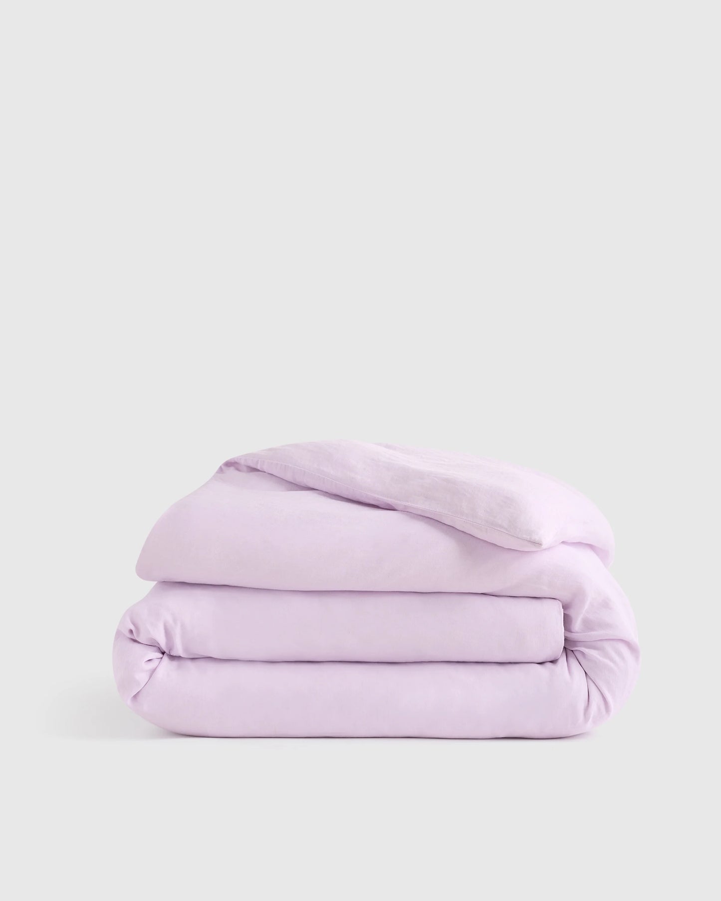 European Linen Duvet Cover - Twin / Peach