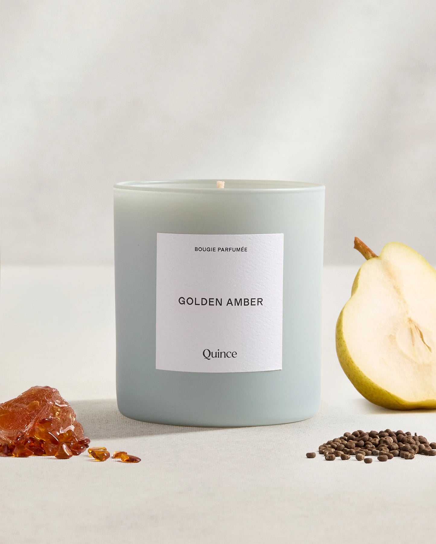 Golden Amber Candle - One Size / No Color