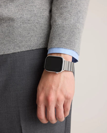 Titanium Smartwatch Band - 38mm - 42mm / Silver