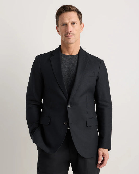 Organic Cotton Cashmere Blazer - S / True Black