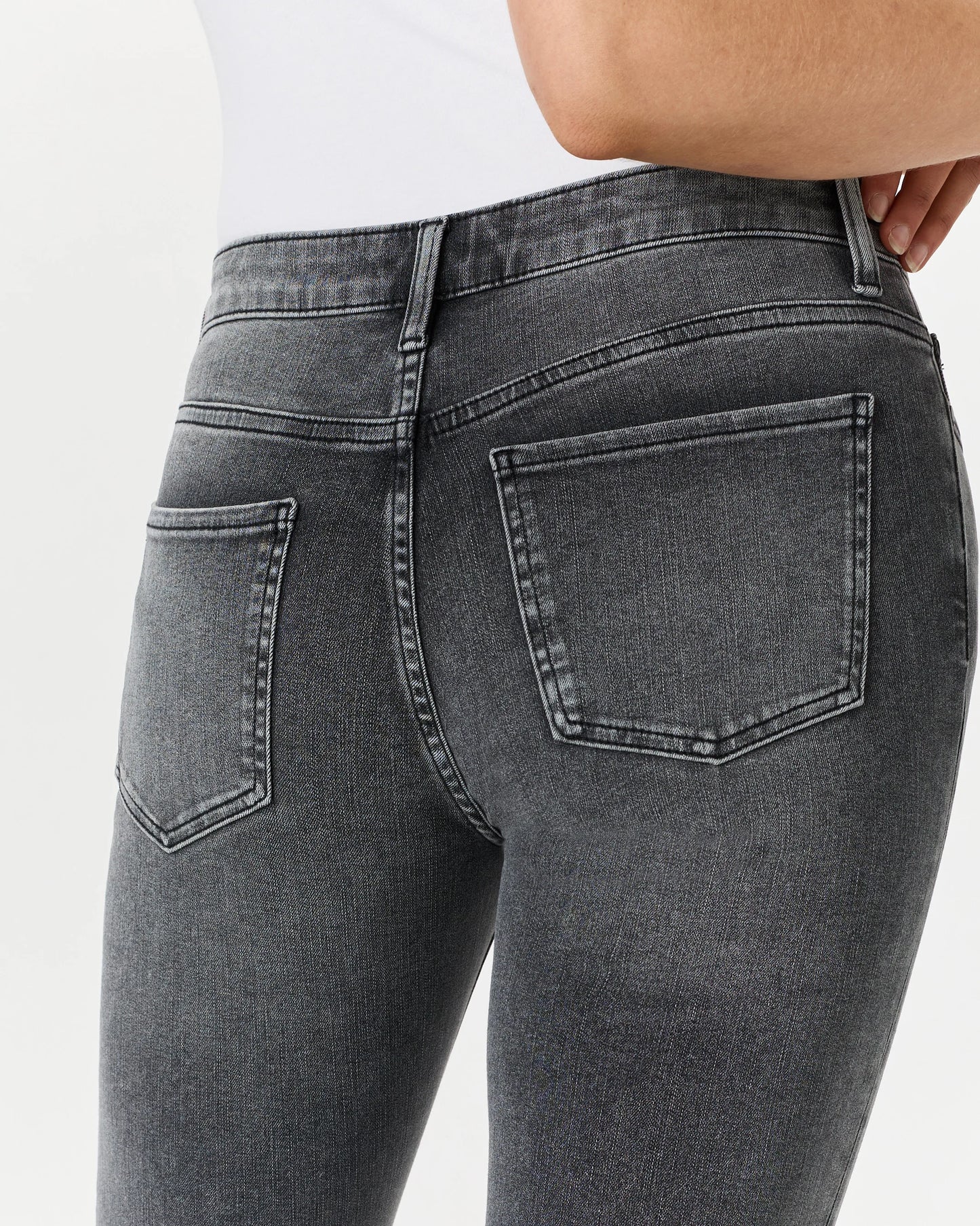 Luna Stretch Flare Jeans - 24 / Black