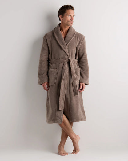 Turkish Cotton Terry Robe - XS / White