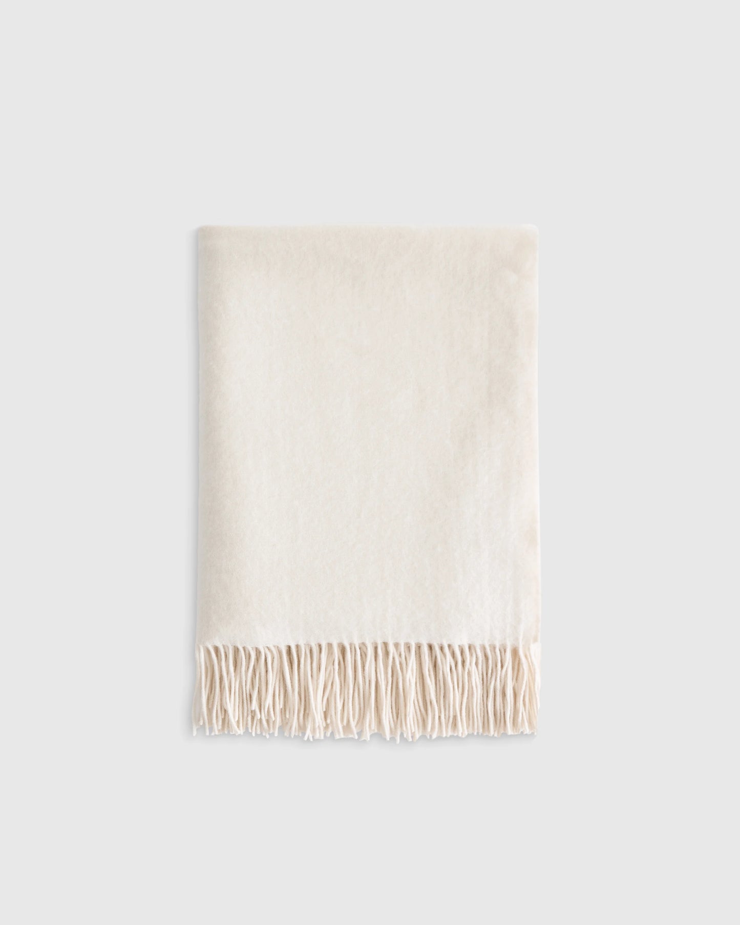 Mongolian Cashmere Throw - 50x60 / Heather Grey