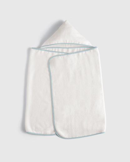 Organic Turkish Cotton Baby Bath Bundle 8-Pack - One Size / Light Blue