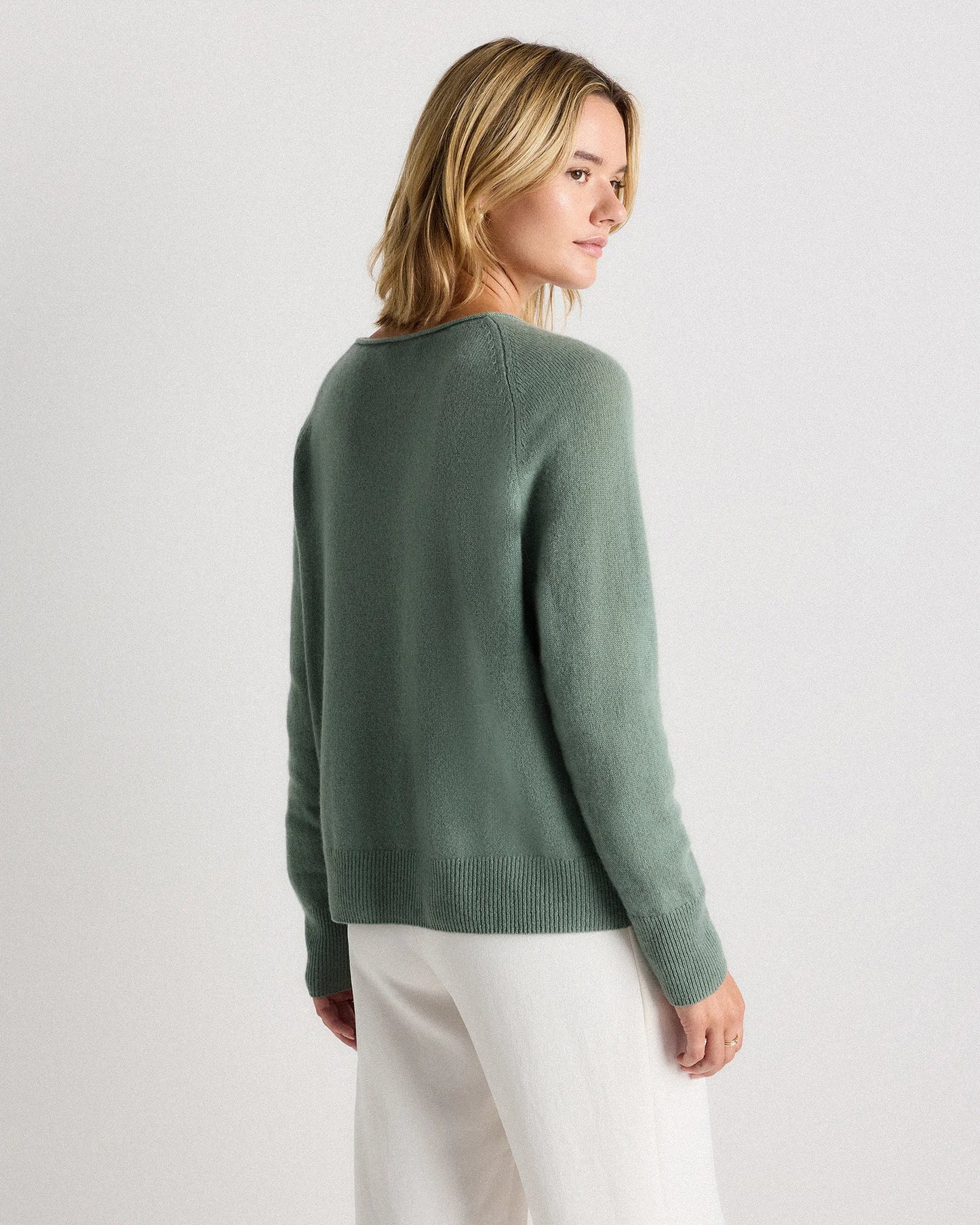 Mongolian Cashmere Boatneck Sweater - XS / Black
