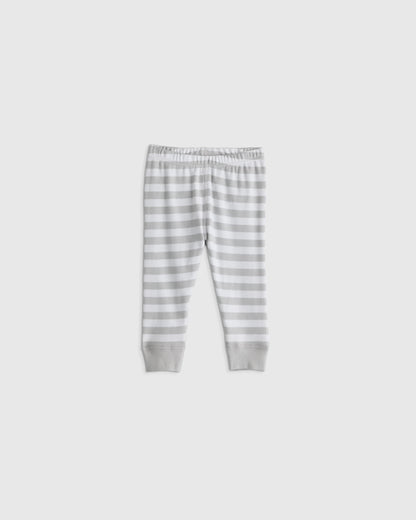 100% Organic Cotton Short Sleeve and Pant Pajama Set - 12-18M / Planets
