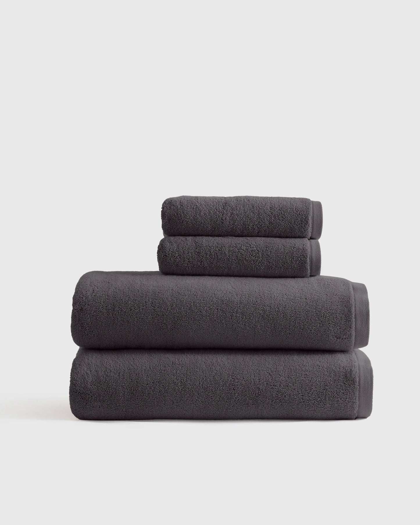 Plush Organic Turkish Cotton Bath Sheet Bundle (4 pieces) - One Size / White