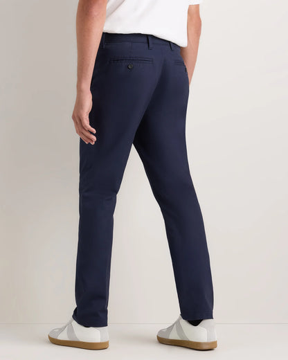 Organic Cotton Stretch Chino Pants - Straight - 30X30 / Stone