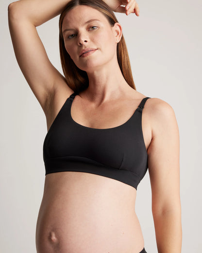 Micromodal Nursing Bra (2-pack) - XS / Black