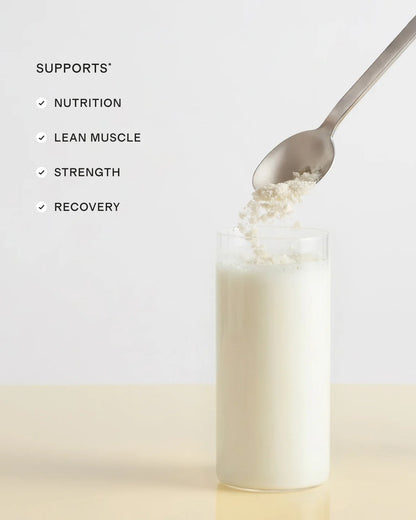 Grass-Fed Whey Protein Isolate - 30 Servings / Vanilla Bean