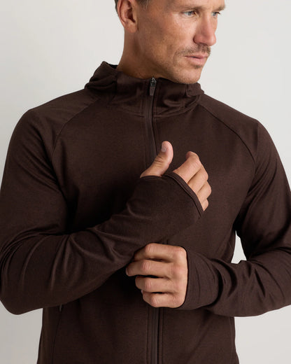 Flowknit Performance Zip Hoodie - S / Heather Grey