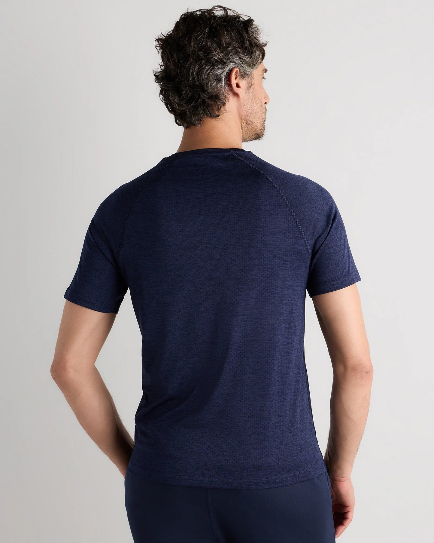Mesh Performance Training Tee - S / Heather Grey