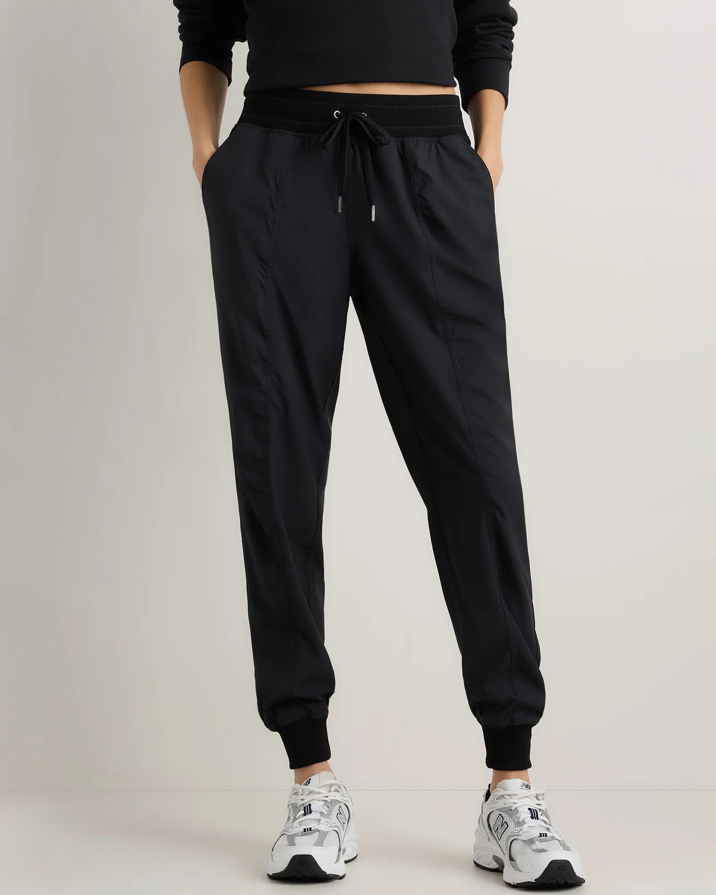 Performance Tech Mid-Rise Joggers - XS / Black