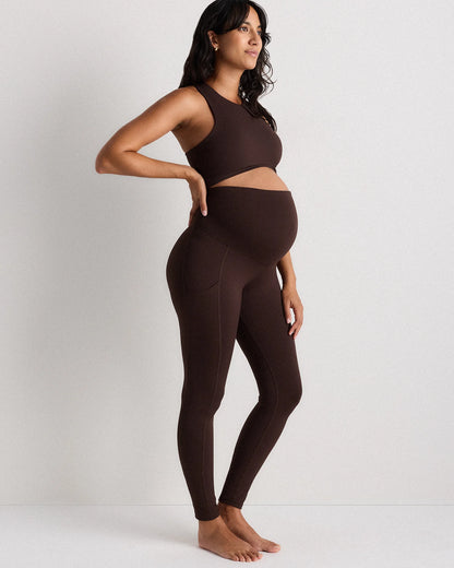 Ultra-Form Maternity Pocket Leggings - XS / Black