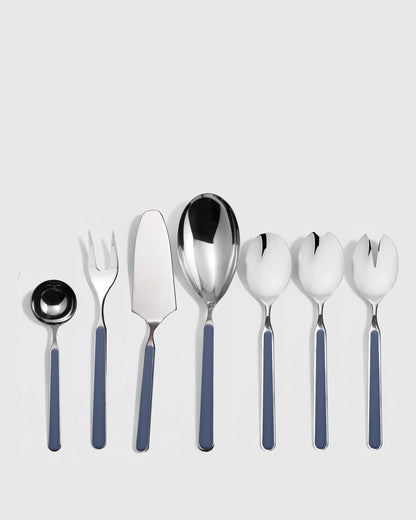 Fantasia 7-Pc Serving Utensil Set by Mepra - One Size / Porcelain