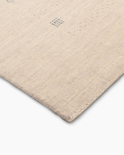 Dakota Hand-Loomed Wool Rug - 4' x 6' / Ivory