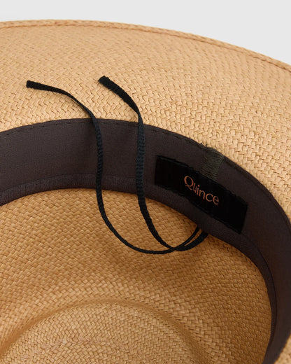 Toquilla Straw Wide Brim Panama Hat - S / Natural
