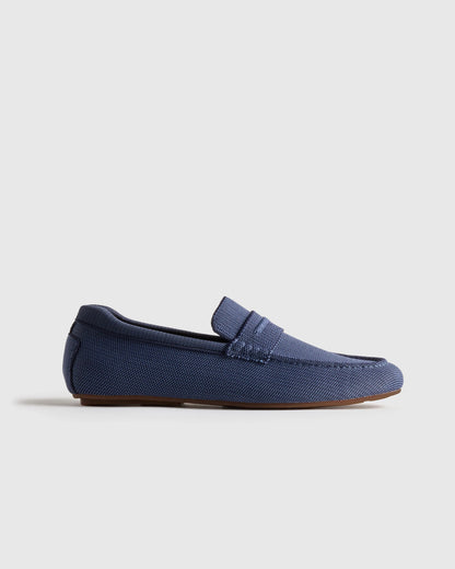 Recycled Knit Driving Loafer - 7 / Wheat