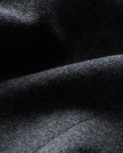 Wool Cashmere Cocoon Coat - XS / Dark Chocolate